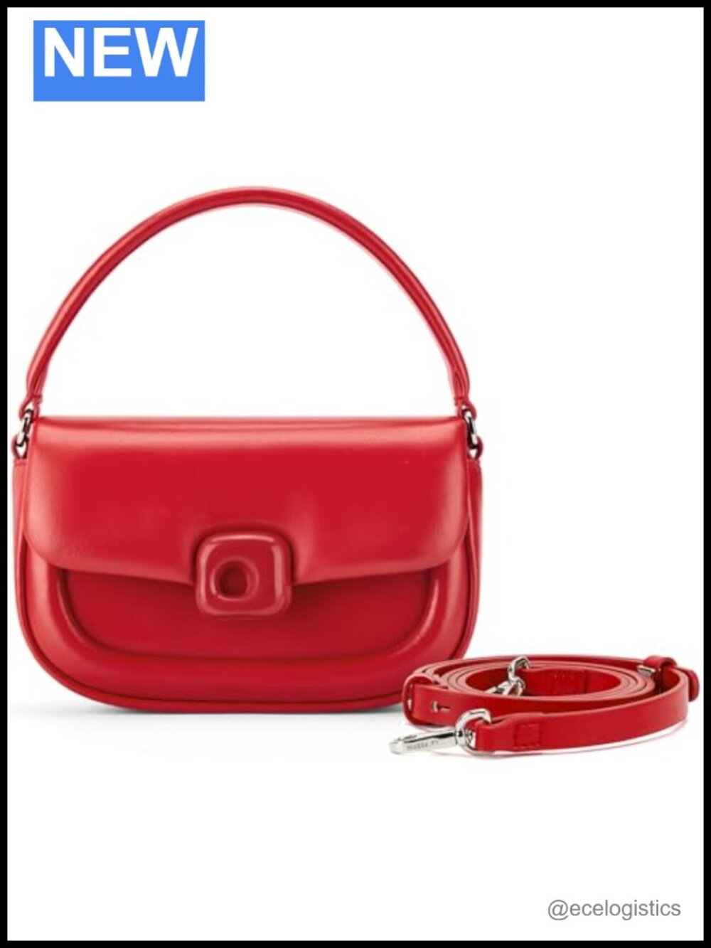 Genuine Leather Shoulder Bag Small Crossbody Purse Women Satchel Handbag